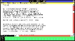Windows 1.03 Редактор текстов Write