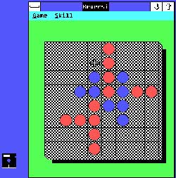 Windows 1.03 Игра Reversi