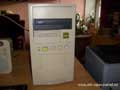 Pentium MMX 166 Mhz, 64 MiB RAM, 2,5 GiB HDD, Video Card S3 Trio 64 2 MiB, Sound Card ESS 1868, FDD 3,5, 15 Color Monitor Samsung (1997), очень старая клавиатура (типа DIN), мышь типа COM + достаточно новый привод DVD-RW