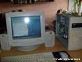 Pentium MMX 166 Mhz, 64 MiB RAM, 2,5 GiB HDD, Video Card S3 Trio 64 2 MiB, Sound Card ESS 1868, FDD 3,5, 15 Color Monitor Samsung (1997), очень старая клавиатура (типа DIN), мышь типа COM + достаточно новый привод DVD-RW